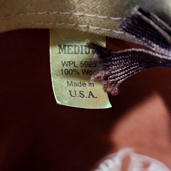 VTG Eddie Bauer 100% Wool Hat Size Medium - Picture 7 of 11